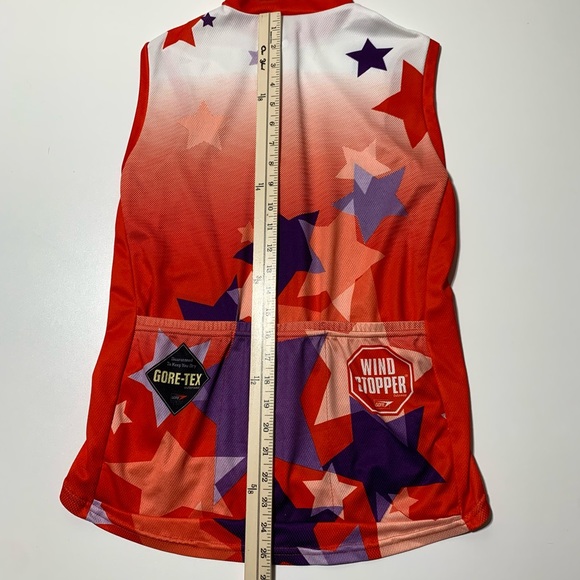 GORE Wind Stopper GORE-TEX Womens M Patriotic Stars Cycling Jersey - Picture 4 of 4